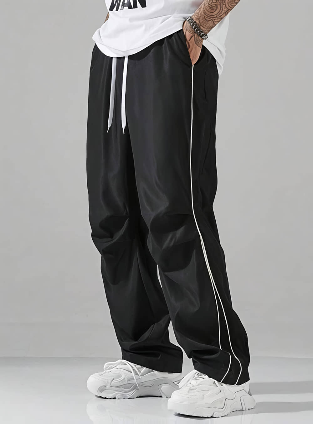 Forbro Black Polyester Men's Trackpants ( Pack of 1 ) - Track Pants | Buy online on ZillyBuy