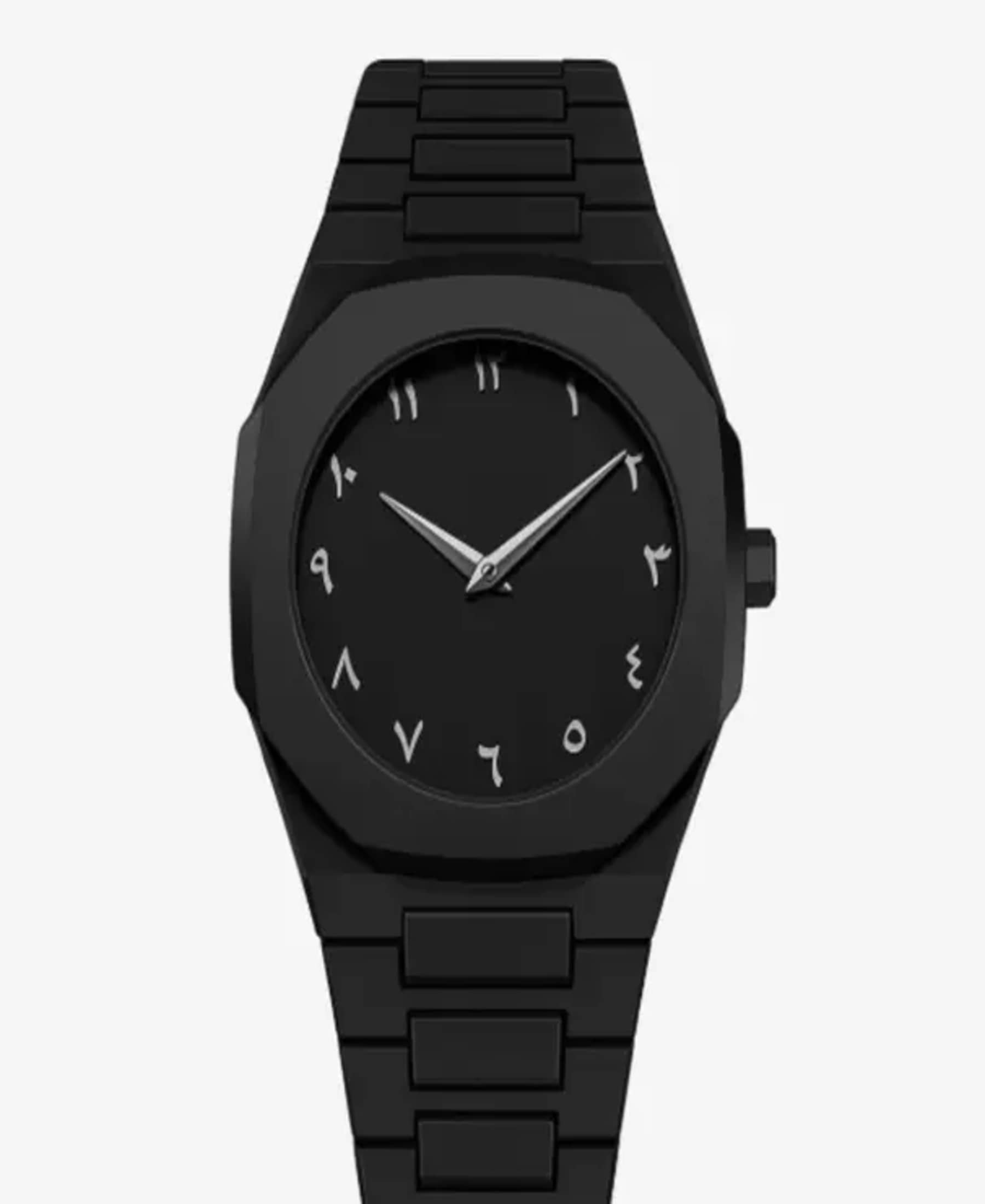 Louis Craft Black Plastic Analog Men's Watch
