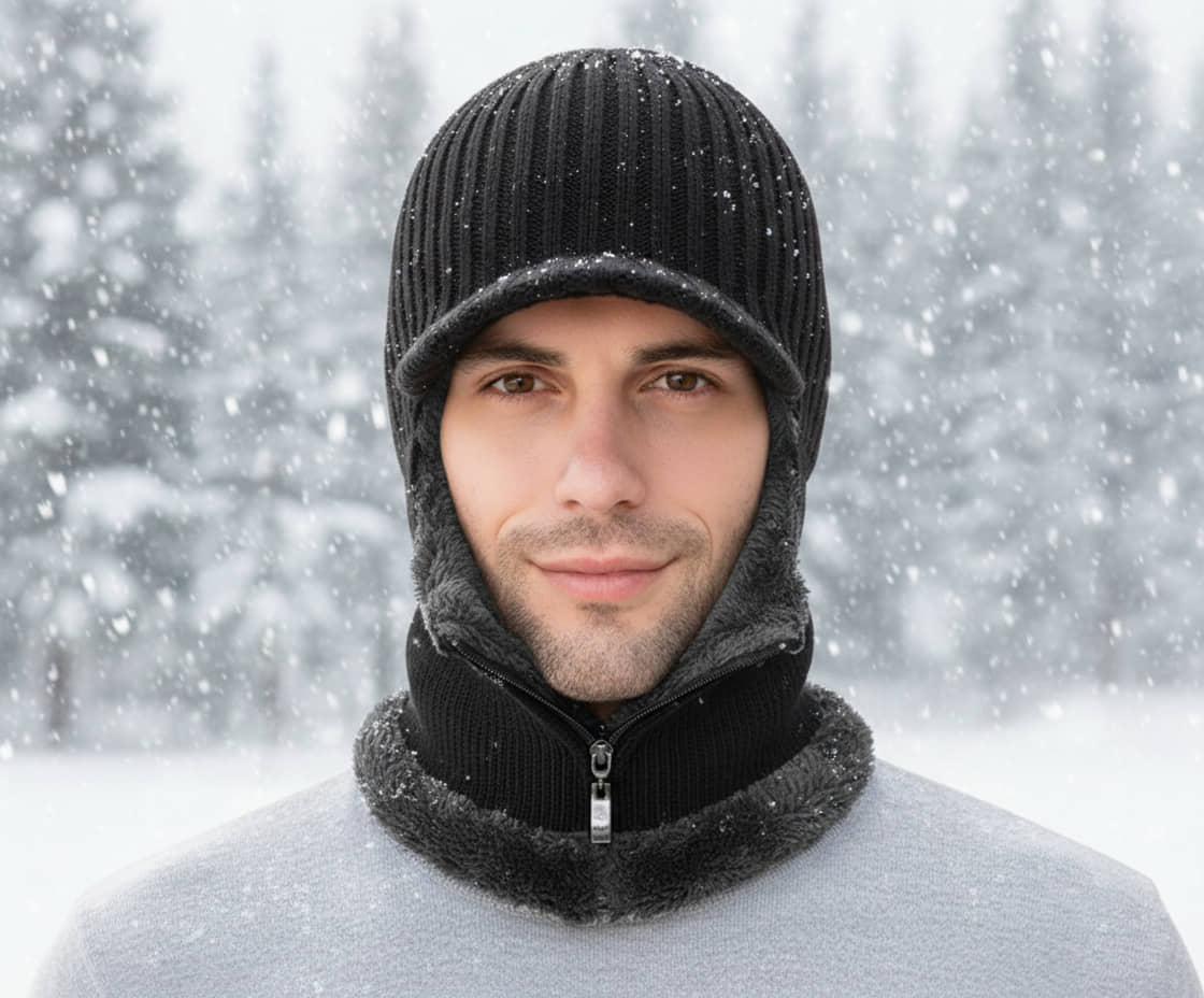 freaks Pack of 1 Woollen Men's Cap ( Black )