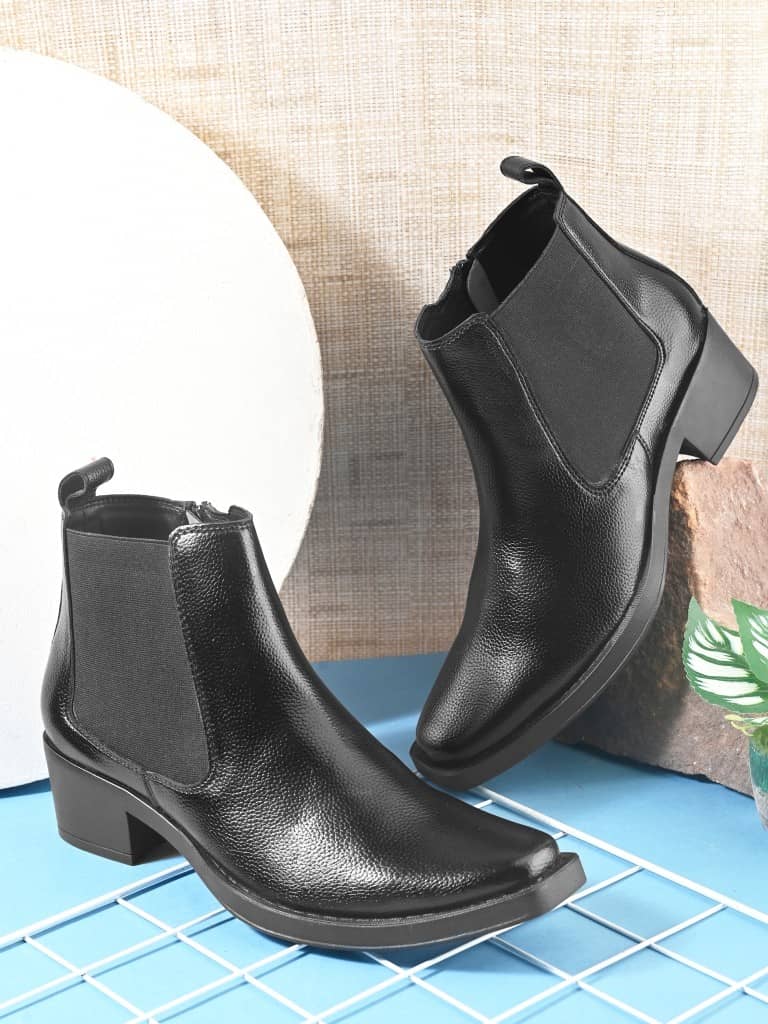 Sir Corbett Black Men's Casual Boots