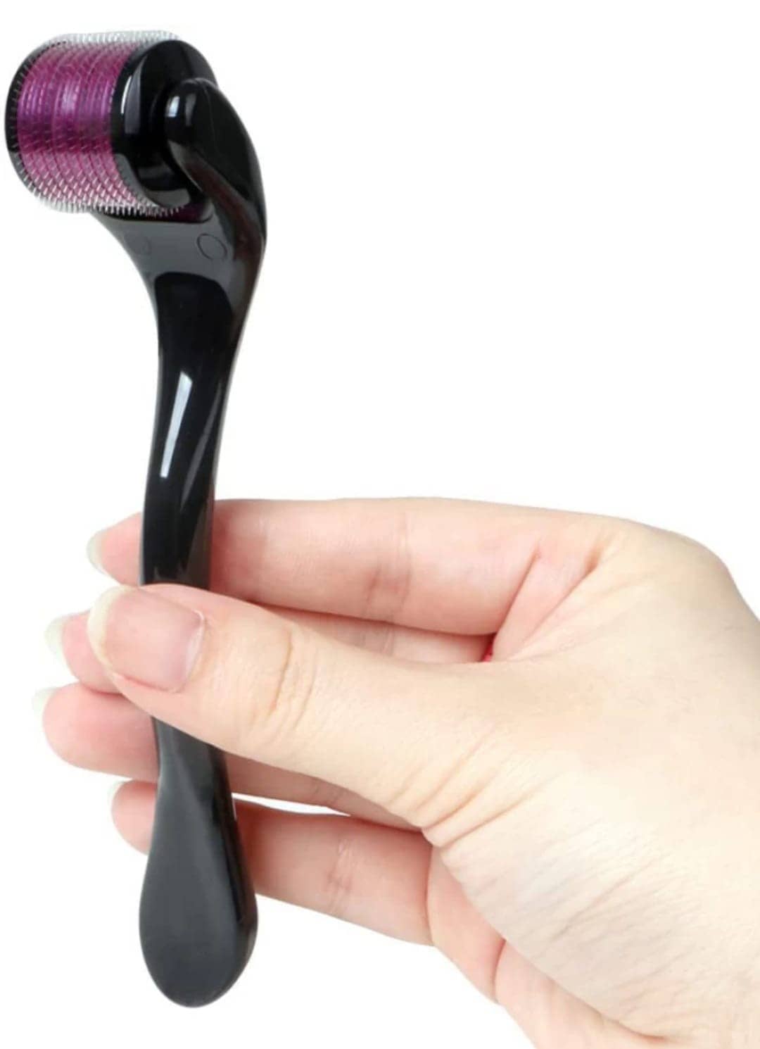 Derma Roller For Hair Growth 0.5mm with 540 SS Needles, Reduces Acne Scars