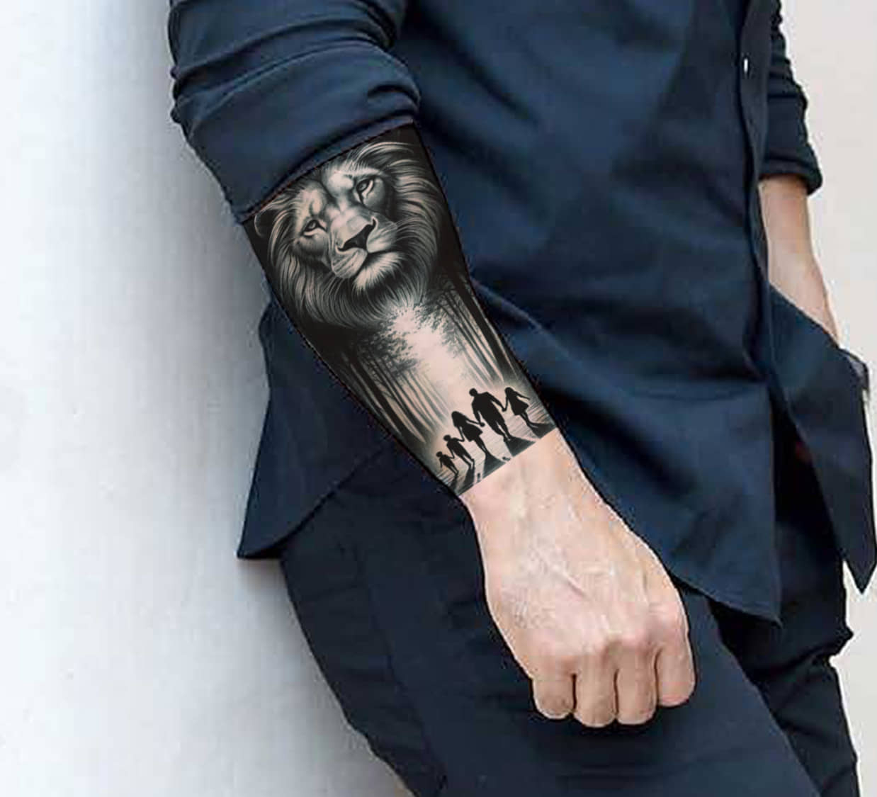 The Canvas Arts Realistic Look Waterproof Temporary Tattoo Sticker Body Tattoo