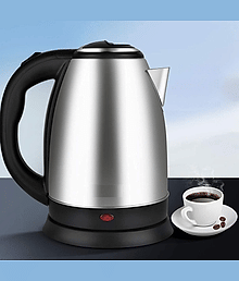 BRAMHANI Black 1.5 litres Stainless Steel Multifunctional Kettle