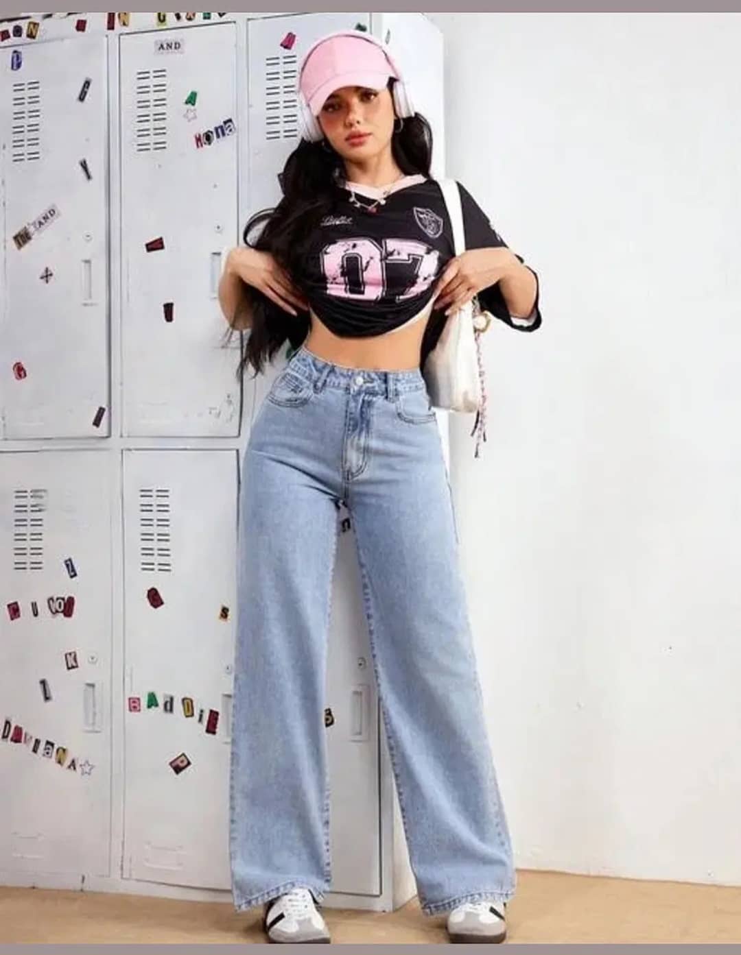 GF Women's Straight Fit High-Rise Jeans ( Ice Blue ) - Jeans | Buy online on ZillyBuy