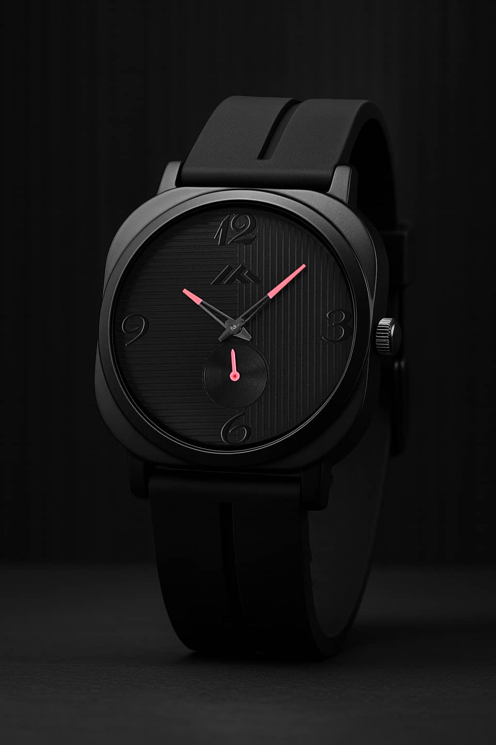 Trex Black Silicon Analog Men's Watch