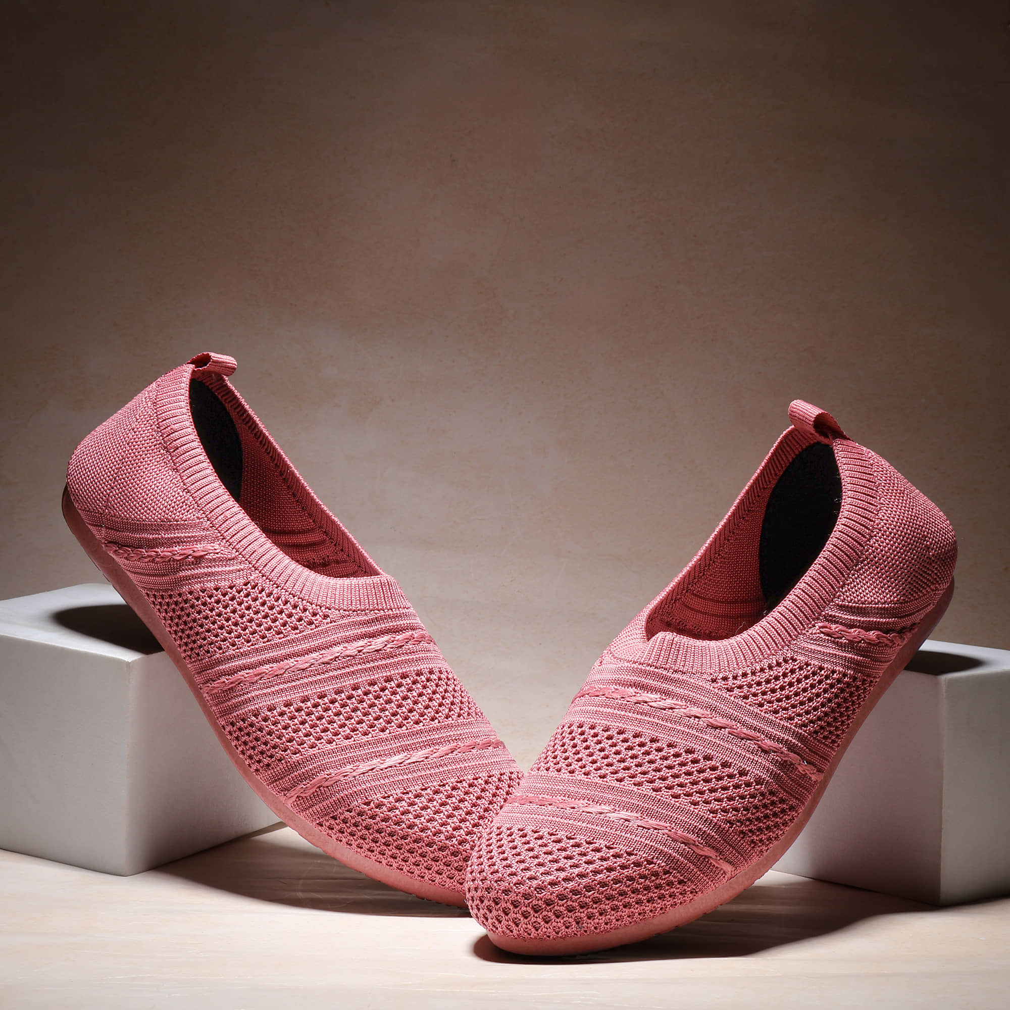 ASIAN ZERI-02 SPL Peach Women's Slip On - Casual Shoes | Buy online on ZillyBuy