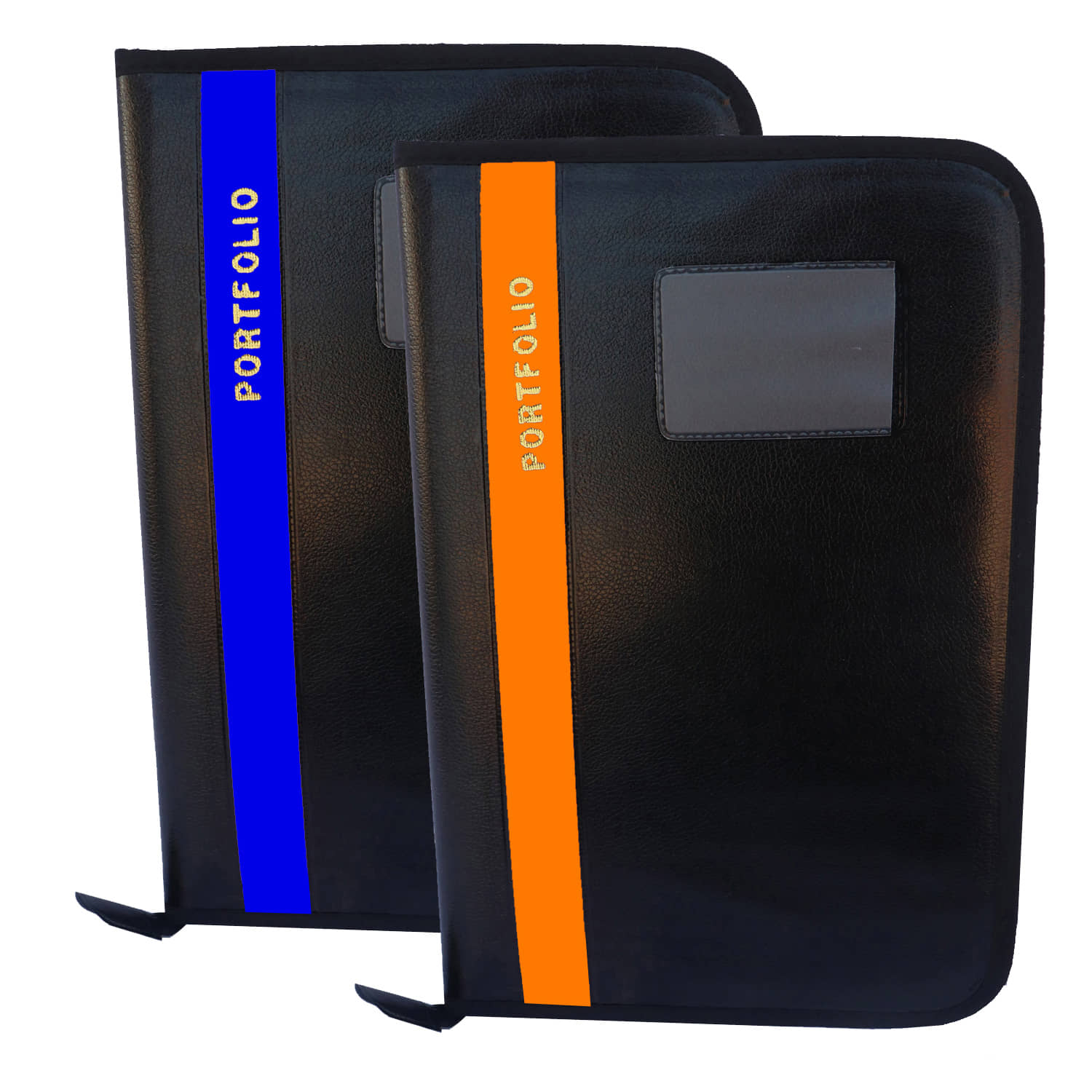 Kopila orange + blue File Folder ( Pack of 2 )