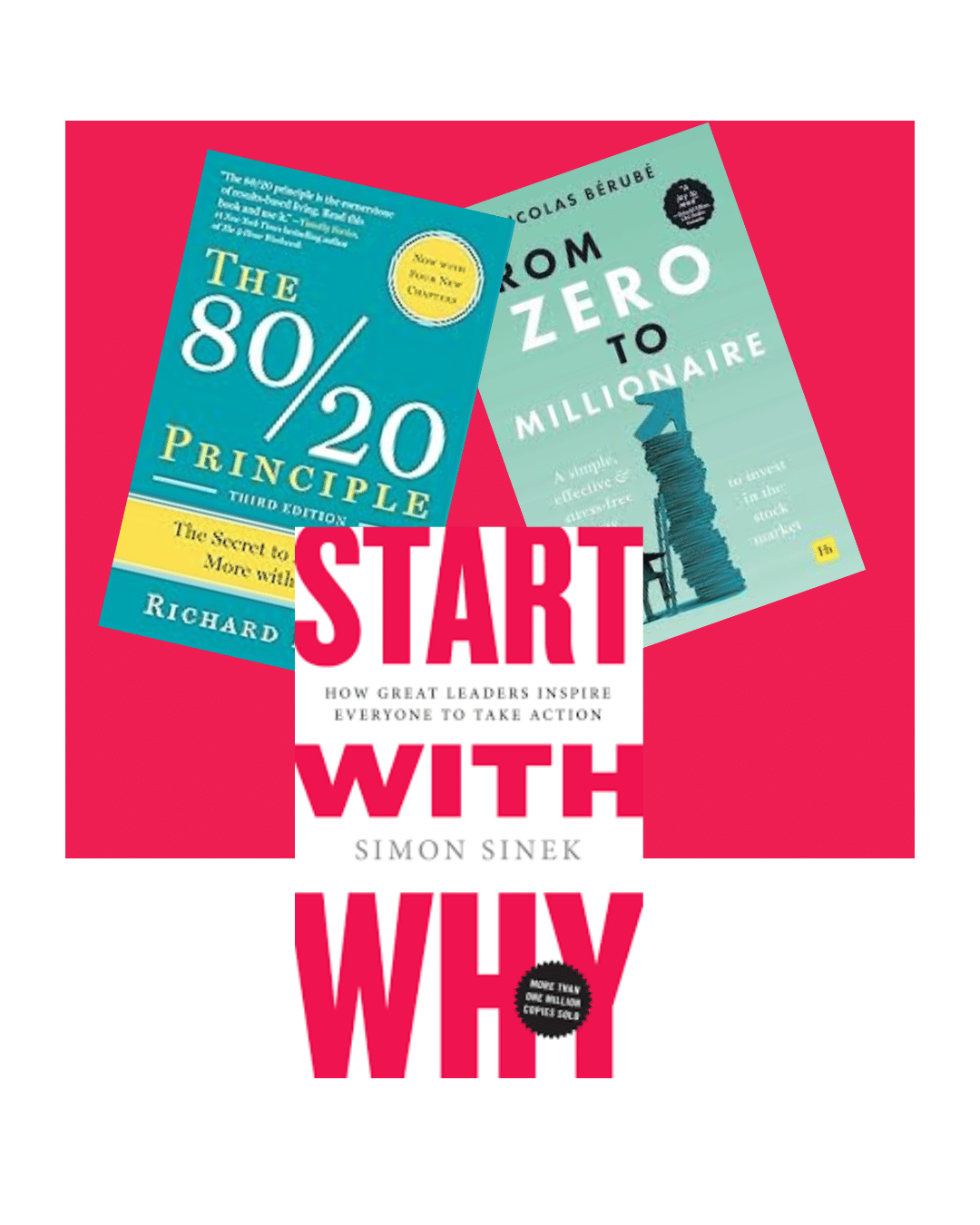 From Zero to Millionaire + The 80/20 Principle + Start With Why From Zero to Millionaire + The 80/20 Principle + Start With Why