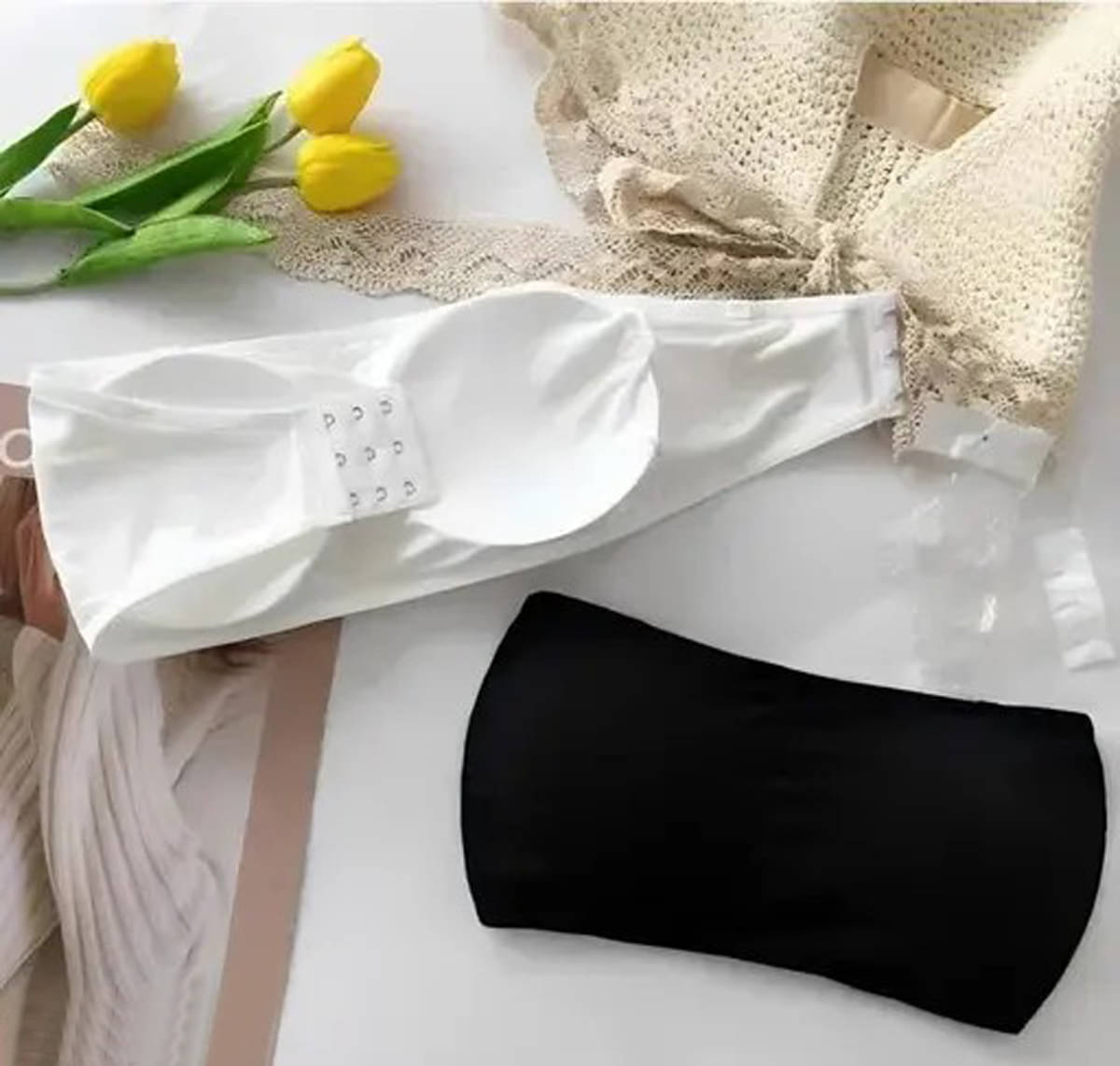 Kamini Pack of 2 Cotton Blend Lightly Padded Sports Bra For Women ( Multicolor 10 ) Kamini Pack of 2 Cotton Blend Lightly Padded Sports Bra For Women ( Multicolor 10 )