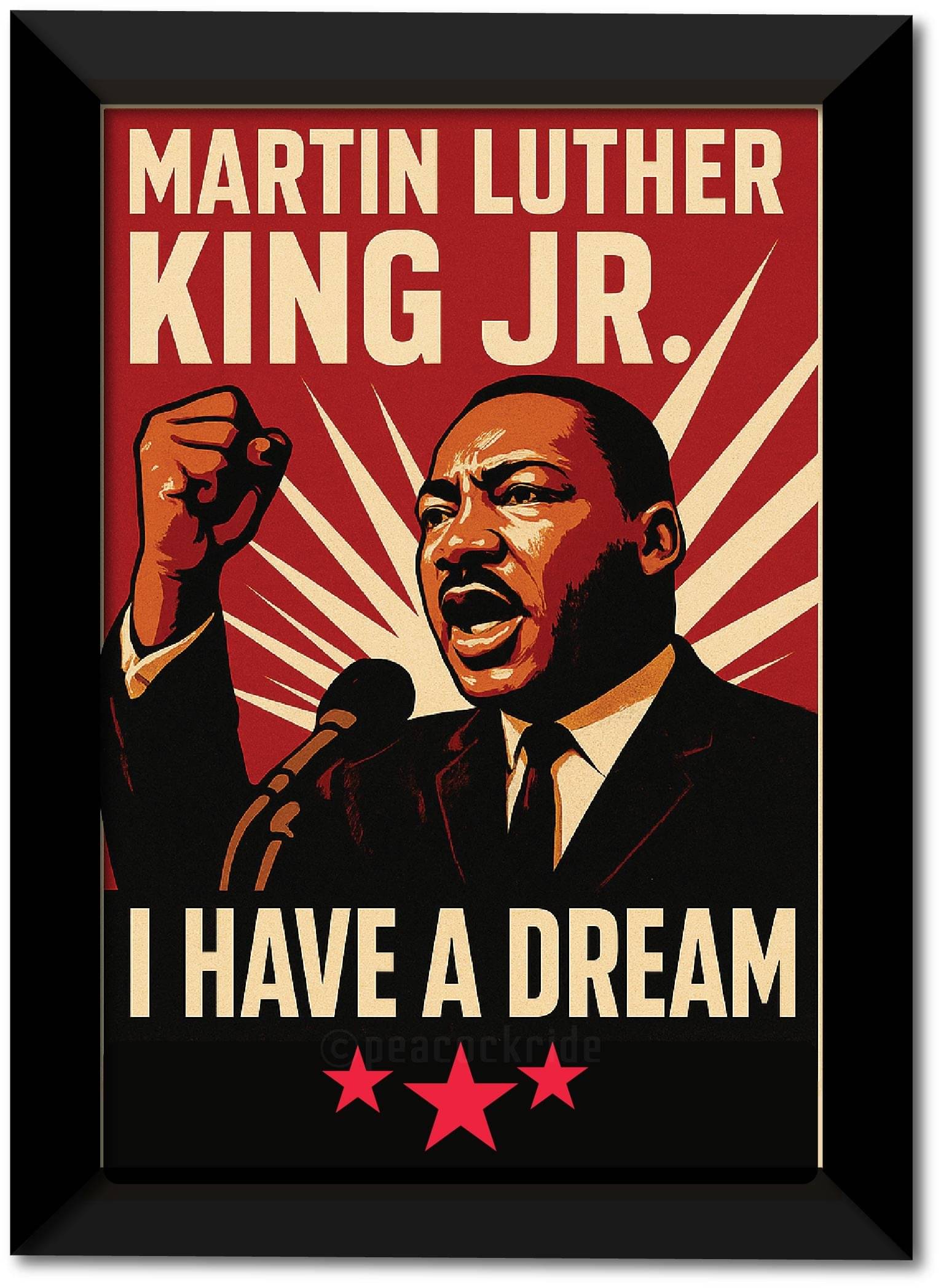 Martin Luther King Jr I I have a Dream I Marthin Luther King I Premium wooden Matte Poster Photo Frame (Multicolor ,10X13 Inches) Martin Luther King Jr I I have a Dream I Marthin Luther King I Premium wooden Matte Poster Photo Frame (Multicolor ,10X13 Inches)