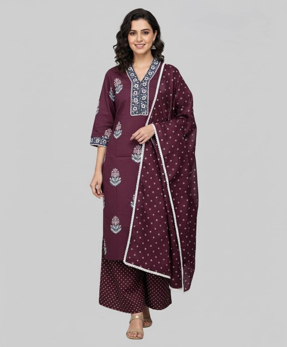 MirrorTrendz Women Rayon Printed Straight Kurti With Pants ( Red ) MirrorTrendz Women Rayon Printed Straight Kurti With Pants ( Red )