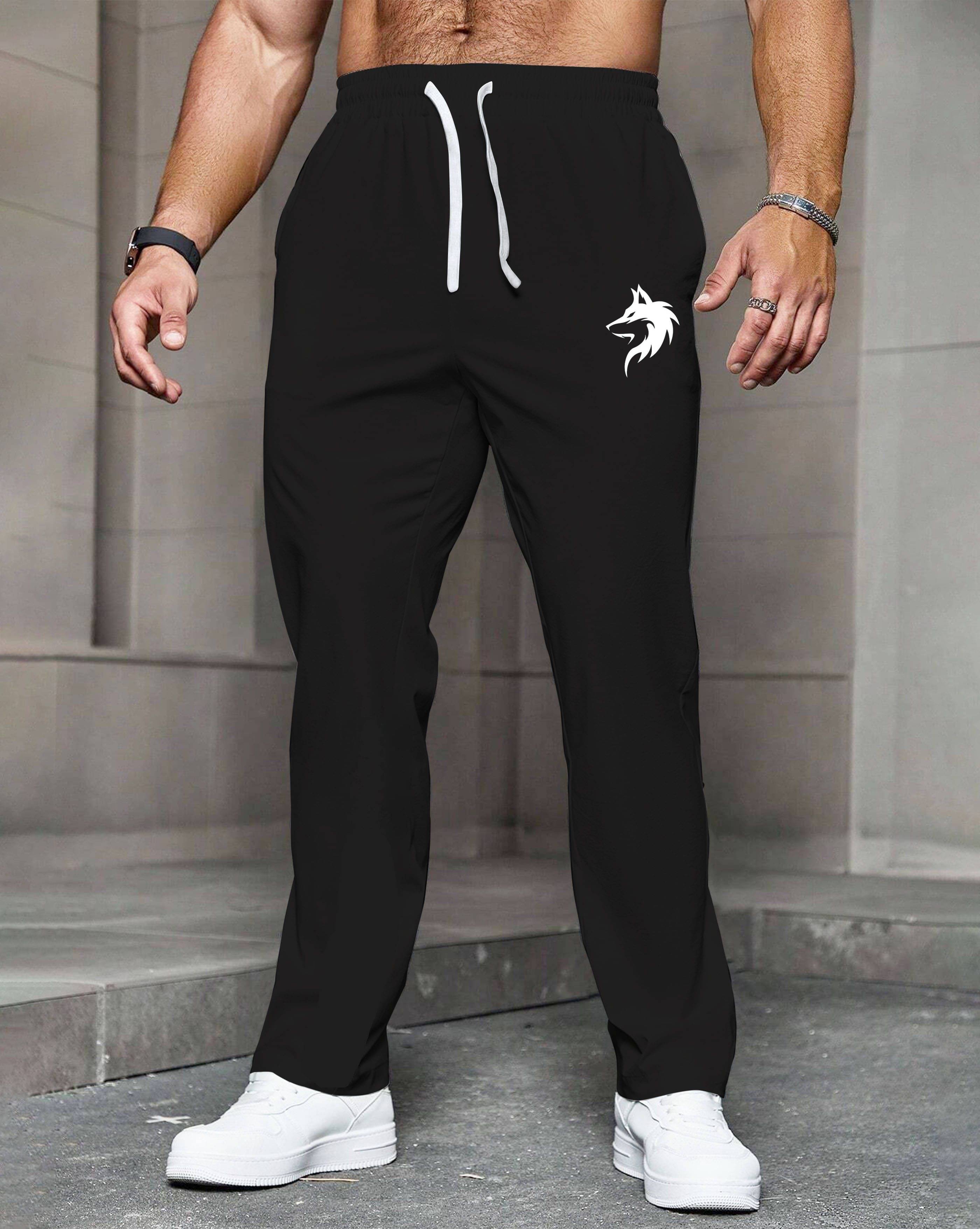 NB NICKY BOY Black Lycra Men's Trackpants ( Pack of 1 ) NB NICKY BOY Black Lycra Men's Trackpants ( Pack of 1 )