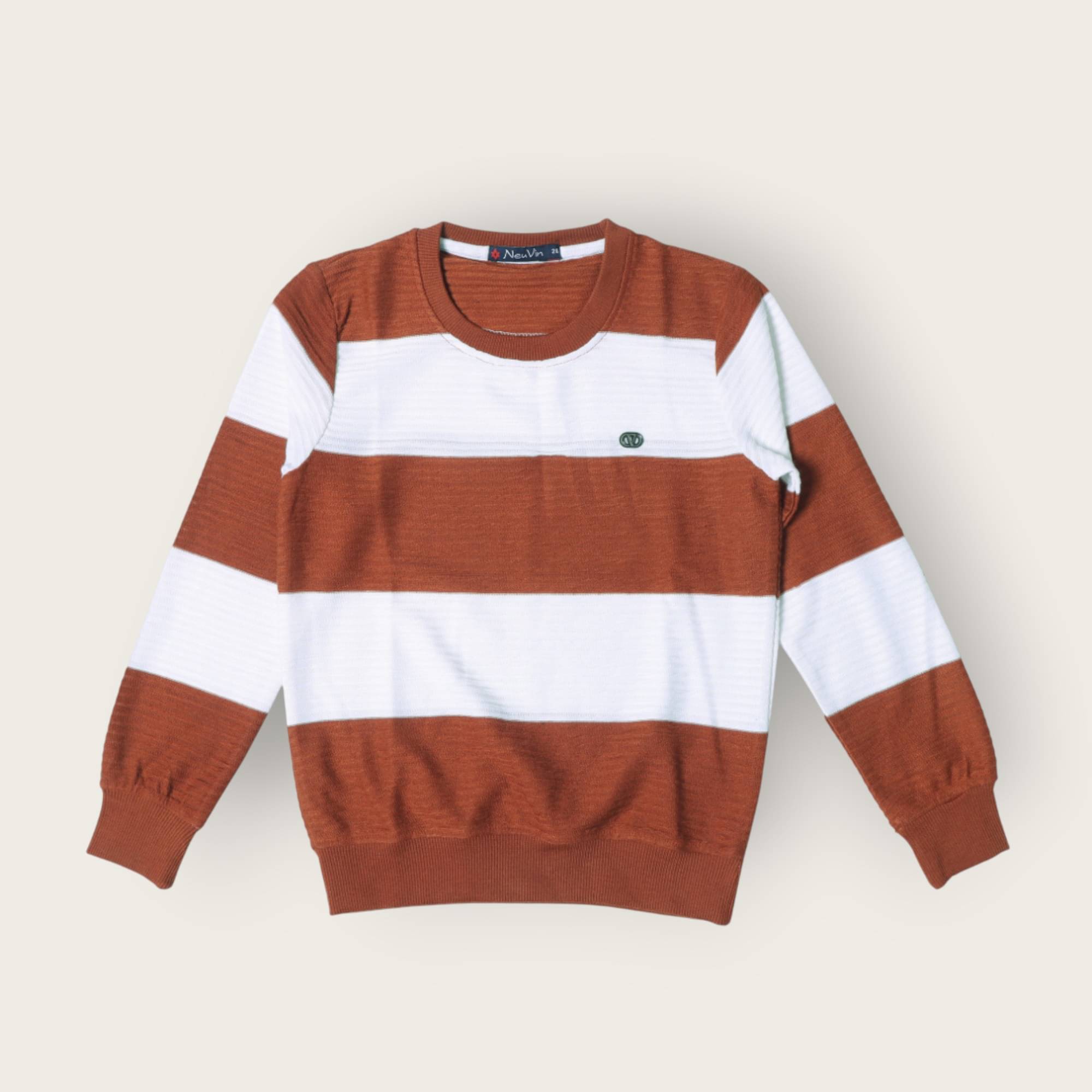     			NEUVIN Pack of 1 Boys Acrylic Sweater ( Rust )
