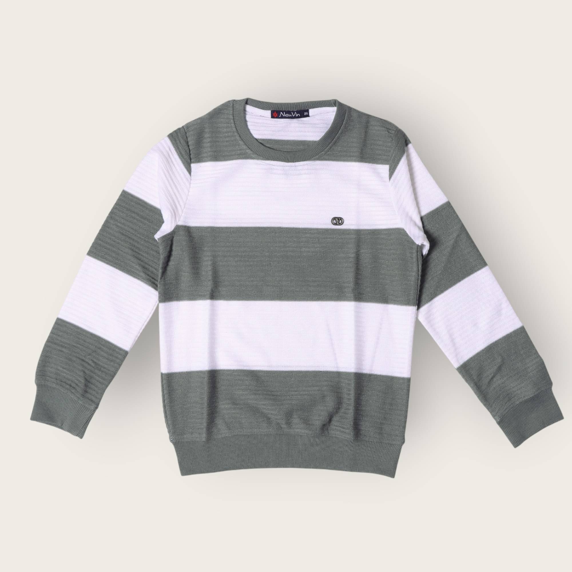     			NEUVIN Pack of 1 Boys Acrylic Sweater ( Grey )