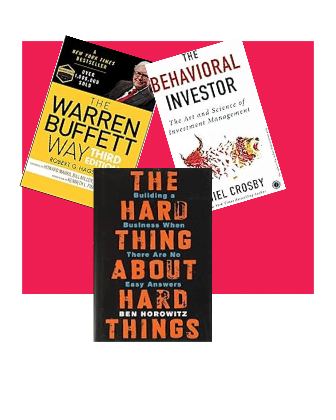 The Warren Buffett Way + The Hard Thing about Hard Thing + The Behavioral Investor The Warren Buffett Way + The Hard Thing about Hard Thing + The Behavioral Investor