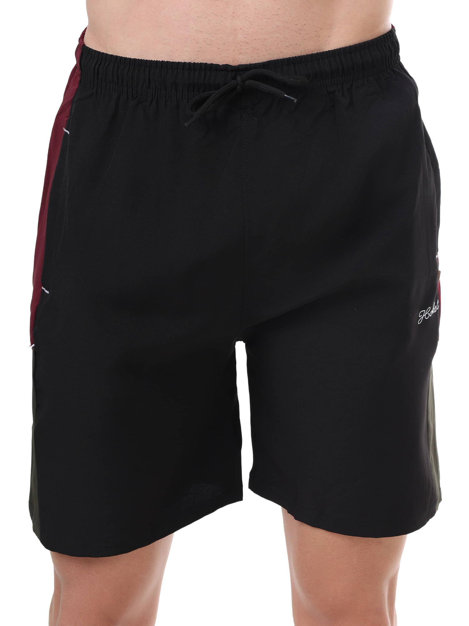 hoket Black Polyester Men's Shorts ( Pack of 1 ) hoket Black Polyester Men's Shorts ( Pack of 1 )