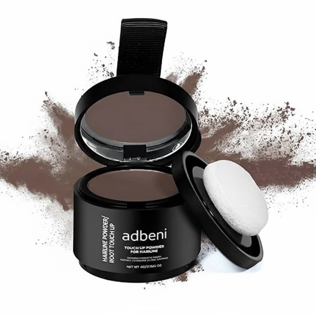 Adbeni Root Touch-Up Ammonia Free Temporary Hair Color 4 g Brown