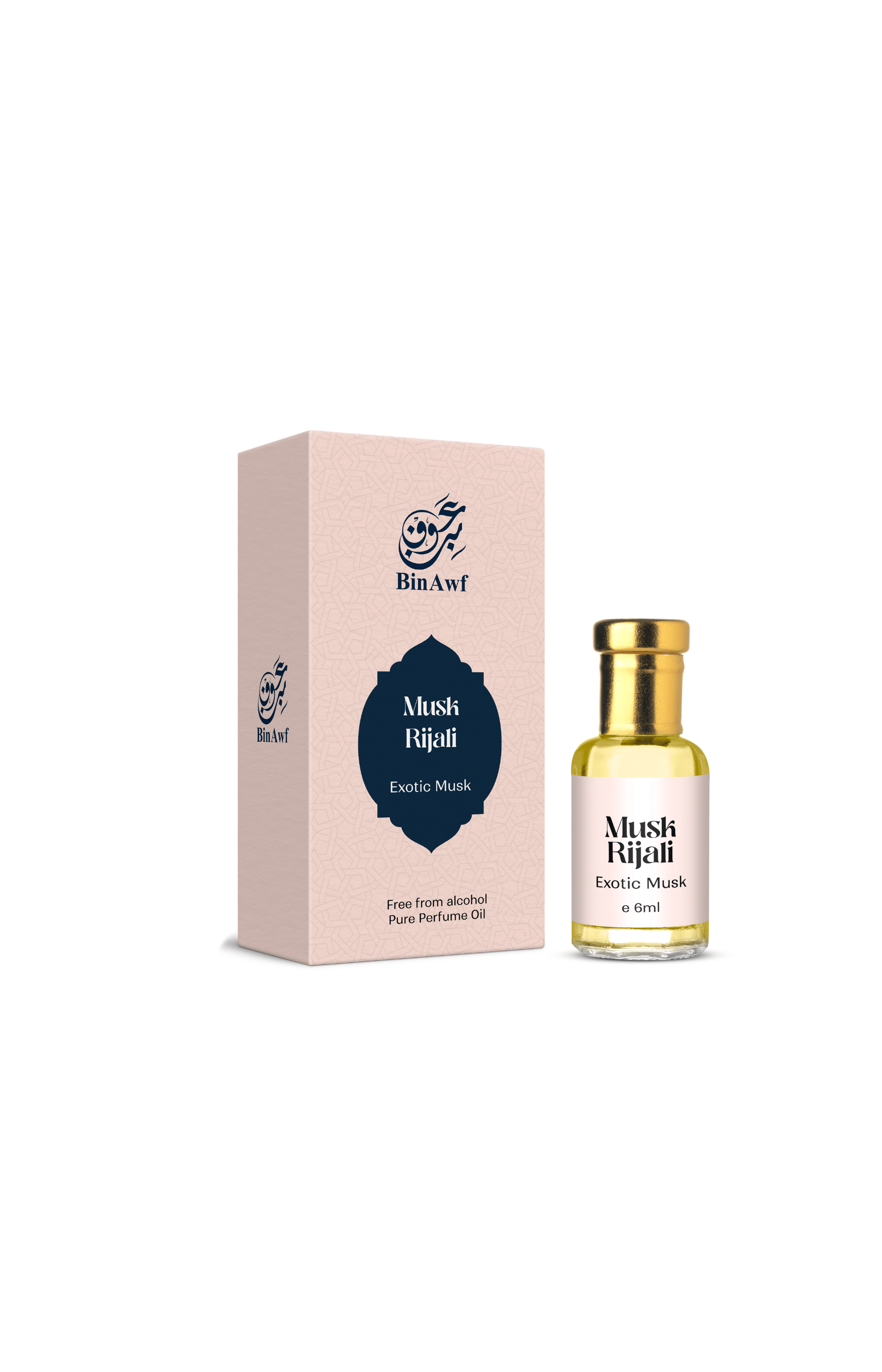 Binawf Musk Non- Alcoholic 5ml Attar ( Pack of 1 )