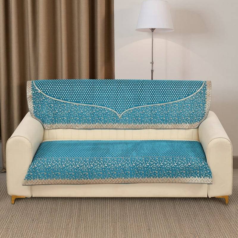 Essensa furnishings 3 Seater Chenille Sofa Cover ( Pack of 1 ) Essensa furnishings 3 Seater Chenille Sofa Cover ( Pack of 1 )