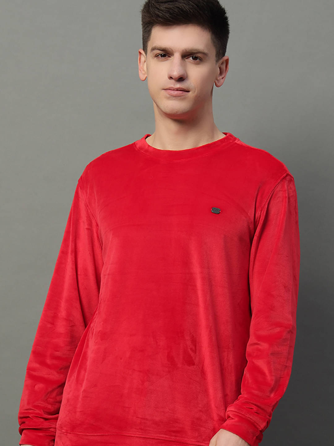     			GET GOLF Fleece Round Neck Men's Sweatshirt - Red ( Pack of 1 )