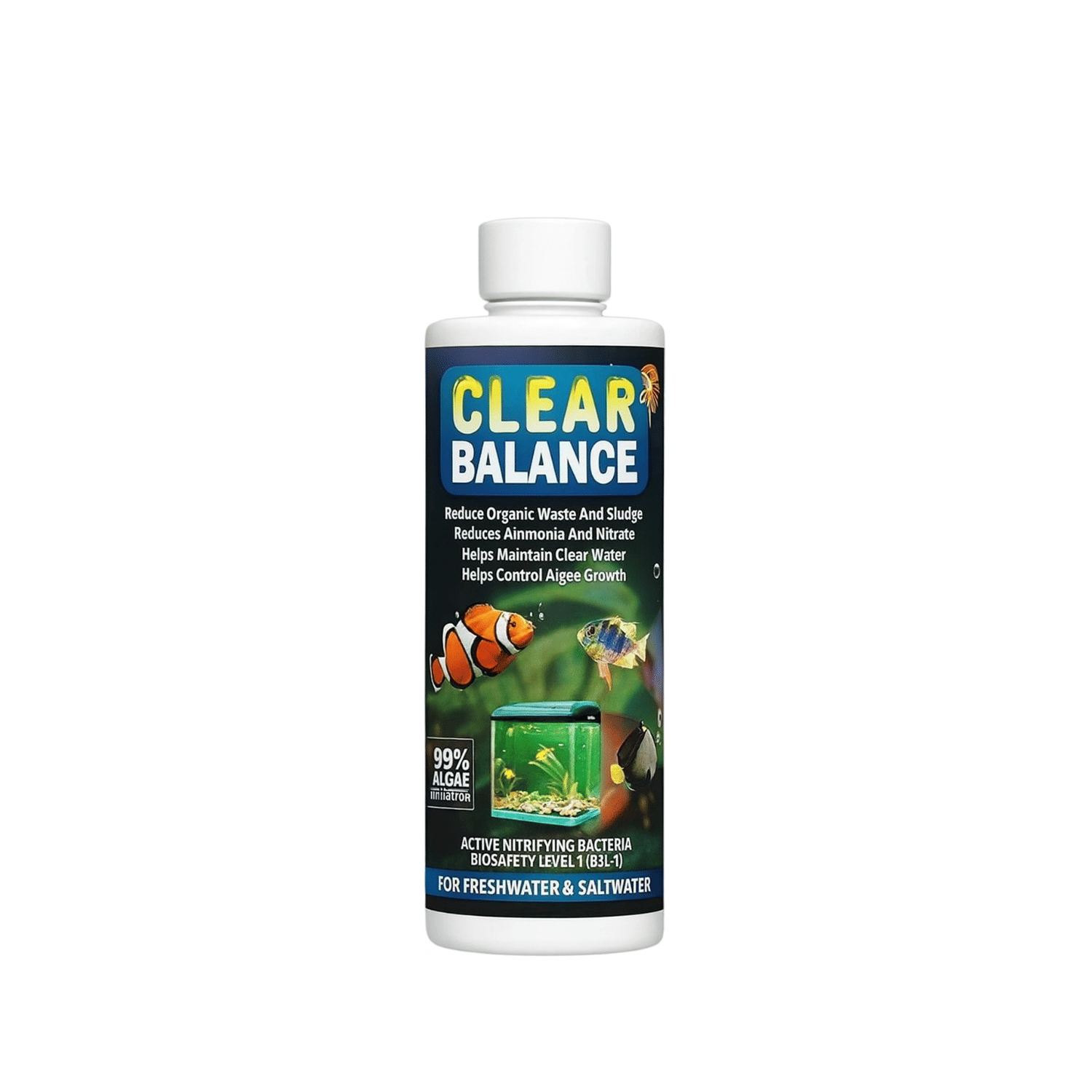LIKVERA Clear Balance Aquarium Water Conditioner | For Freshwater & Saltwater | 250 ml LIKVERA Clear Balance Aquarium Water Conditioner | For Freshwater & Saltwater | 250 ml