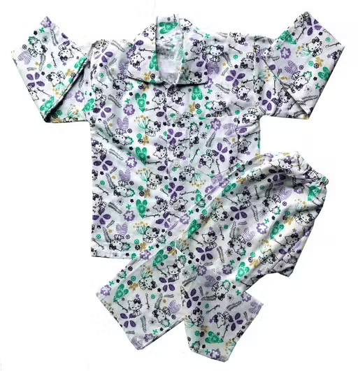     			Sahu trendz Pack of 1 Boys 100% Cotton Nightsuit Set ( Purple )