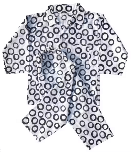     			Sahu trendz Pack of 1 Boys 100% Cotton Nightsuit Set ( Black )