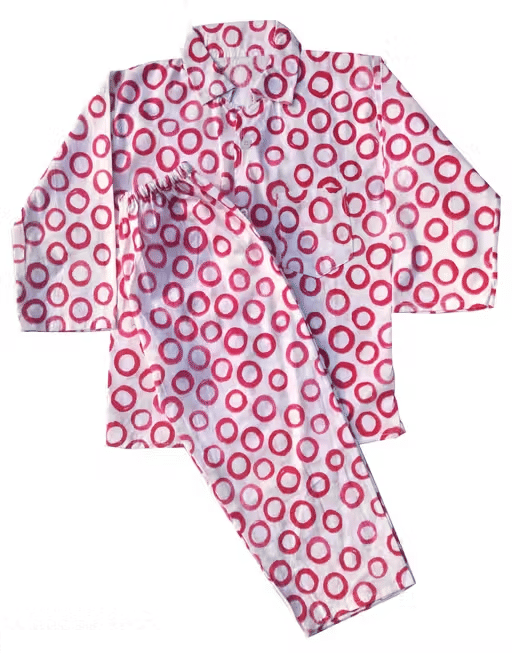     			Sahu trendz Pack of 1 Boys 100% Cotton Nightsuit Set ( Red )