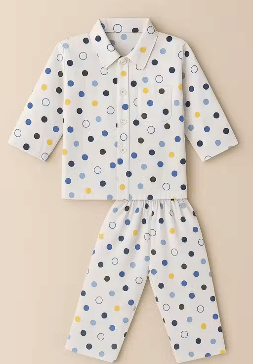     			Sahu trendz Pack of 1 Boys 100% Cotton Nightsuit Set ( Multicolor 2 )