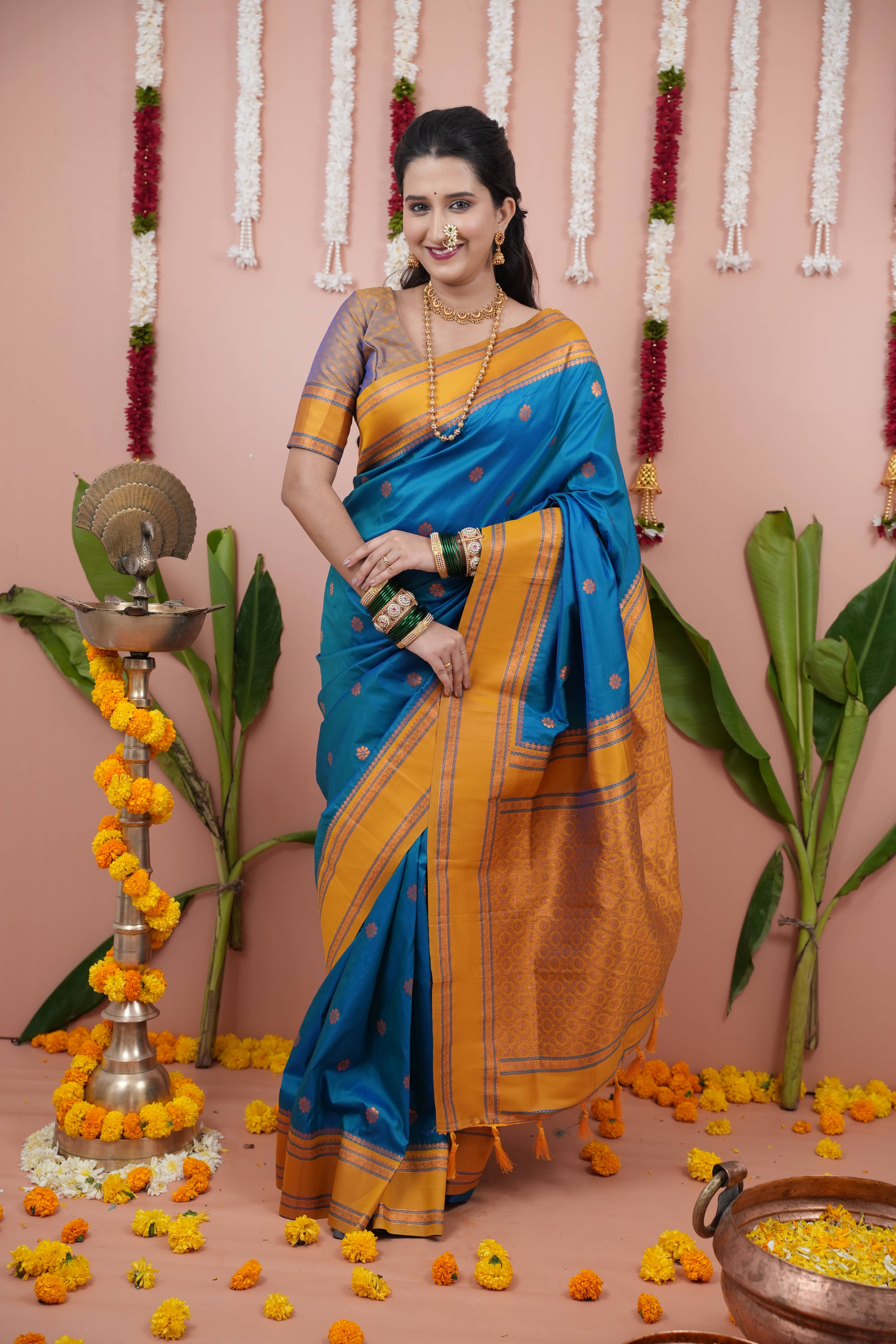 VS MALL Art Silk Self Design Kanjeevaram Sarees With Unstitched Blouse Piece ( Yellow ) VS MALL Art Silk Self Design Kanjeevaram Sarees With Unstitched Blouse Piece ( Yellow )