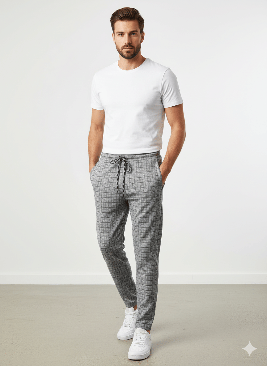     			WHEY FIT Light Grey Lycra Men's Trackpants ( Pack of 1 )