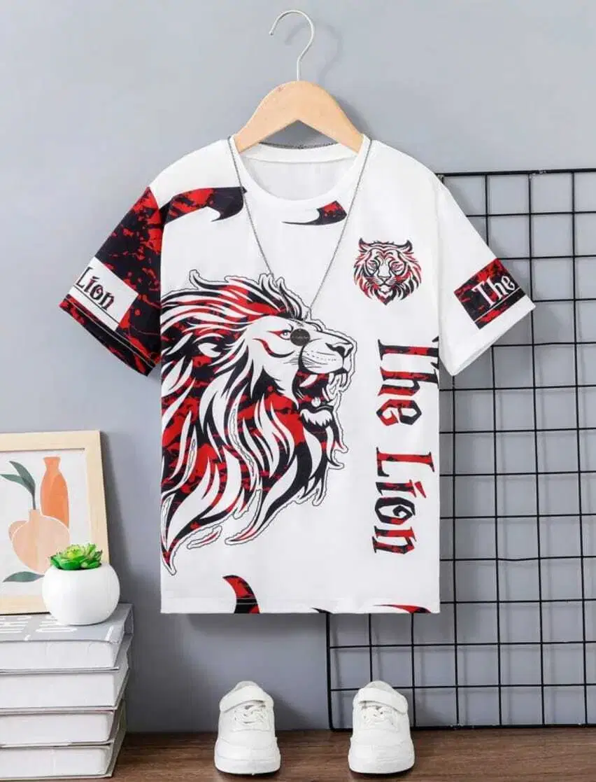 DRVP Men Cotton Blend Regular Fit Printed T-Shirt ( Red ) DRVP Men Cotton Blend Regular Fit Printed T-Shirt ( Red )