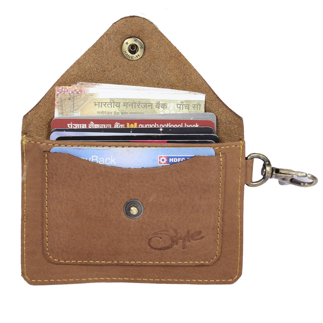 KAN Leather Solid Men's Short Wallet With 3 Slots For Card ( Brown , Pack of 1 ) - Handbags | Buy online on ZillyBuy