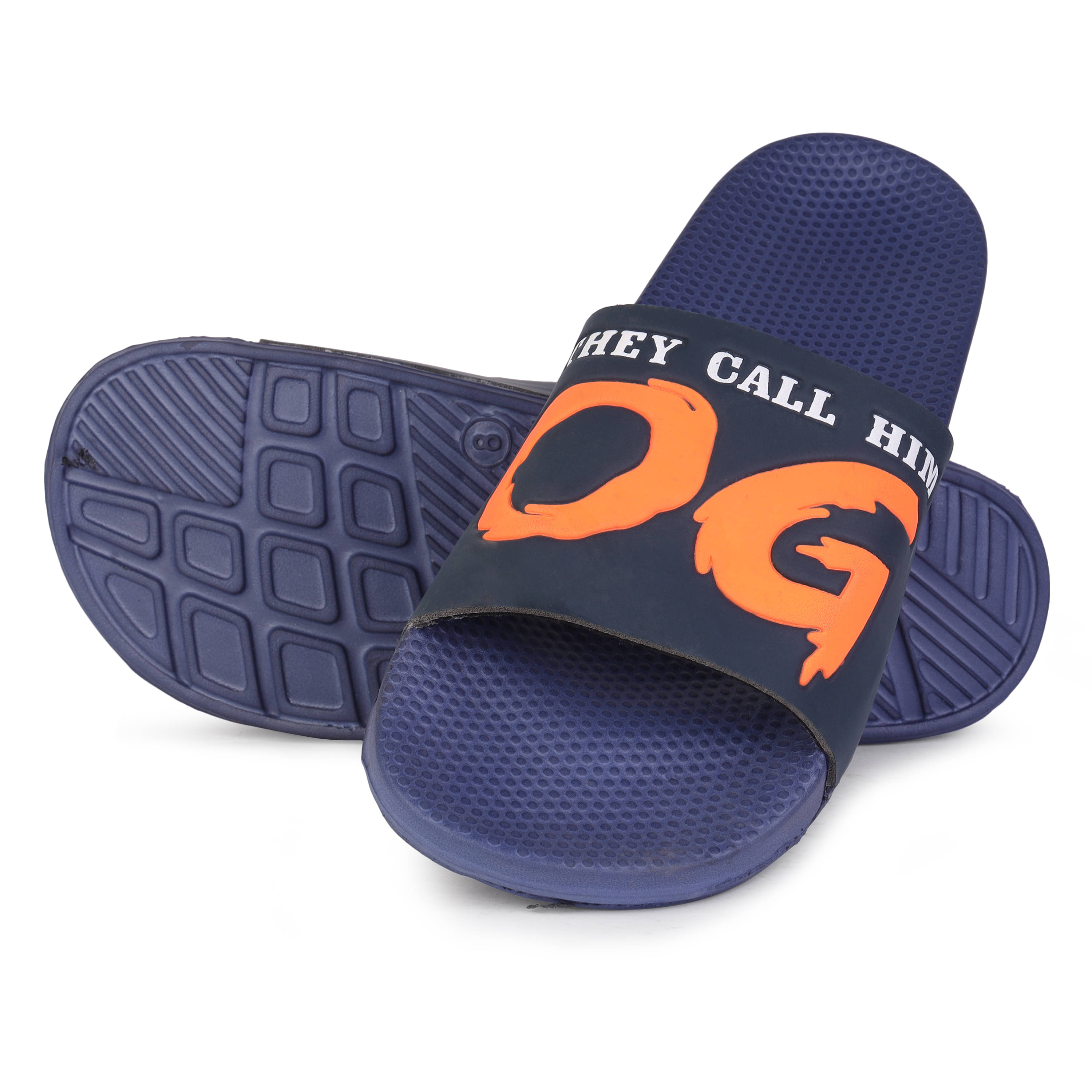    			PENNEN Blue Men's Slide Flip Flop