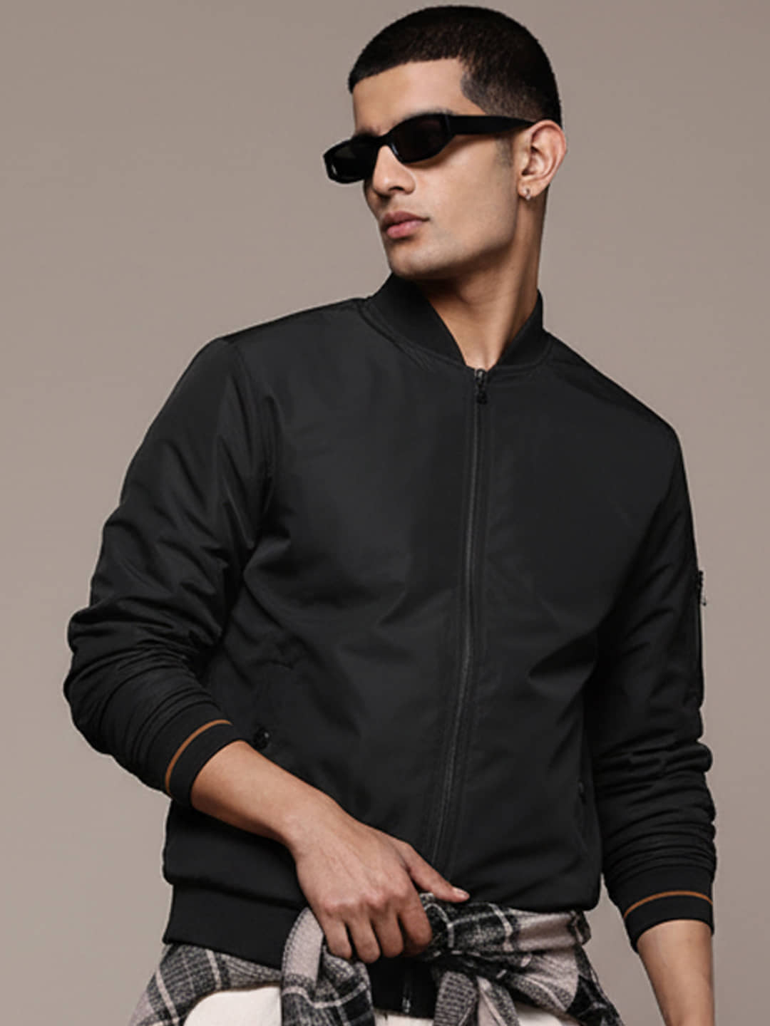 XFOX Polyester Men's Casual Jacket - Black ( Pack of 1 ) - Jackets & Coats | Buy online on ZillyBuy