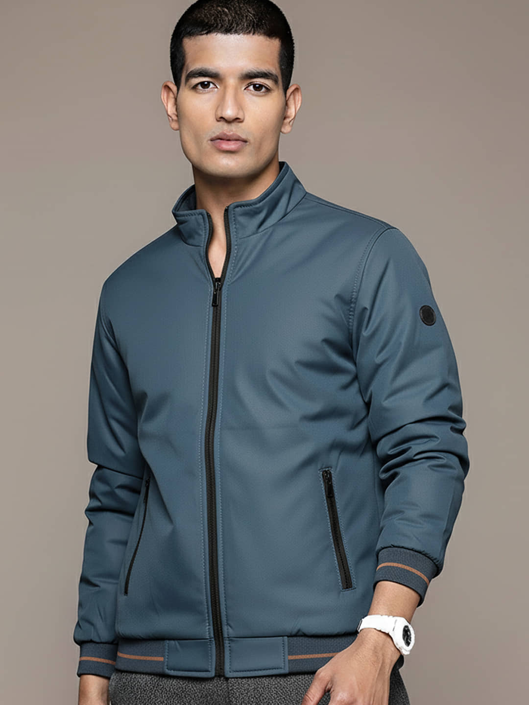 XFOX Polyester Men's Puffer Jacket - Blue ( Pack of 1 ) - Jackets & Coats | Buy online on ZillyBuy