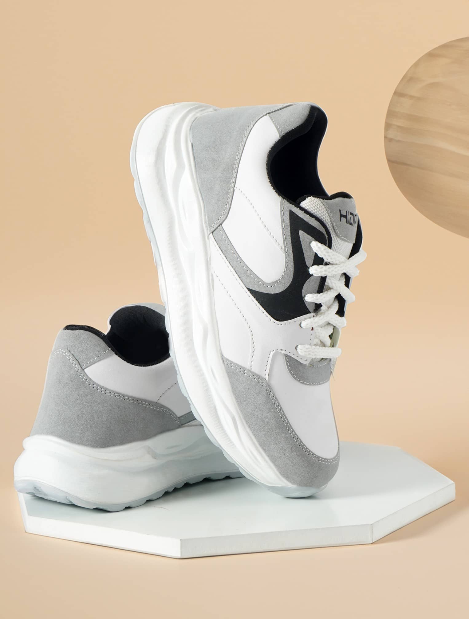 HiDa Grey Men's Outdoor Shoes - Casual Shoes | Buy online on ZillyBuy