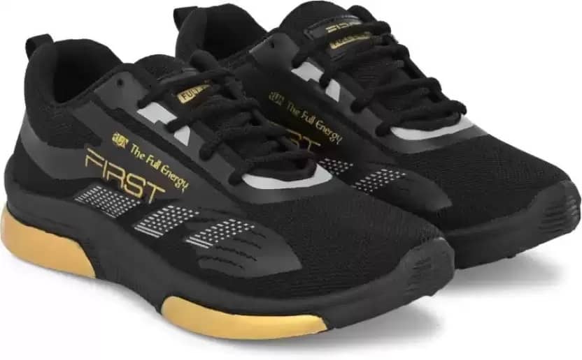 PENNEN Black Men's Sports Running Shoes - Sports Shoes | Buy online on ZillyBuy