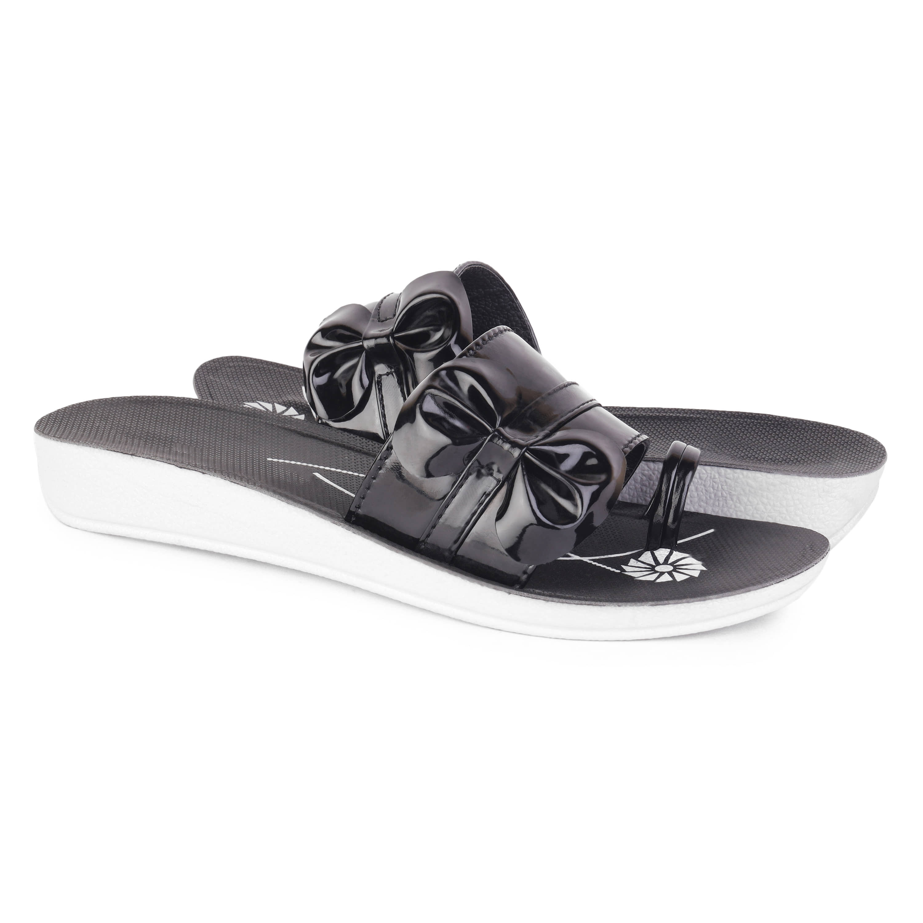 PENNEN Black Women's Slipper