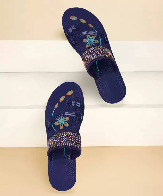PENNEN Blue Women's Floater Sandals