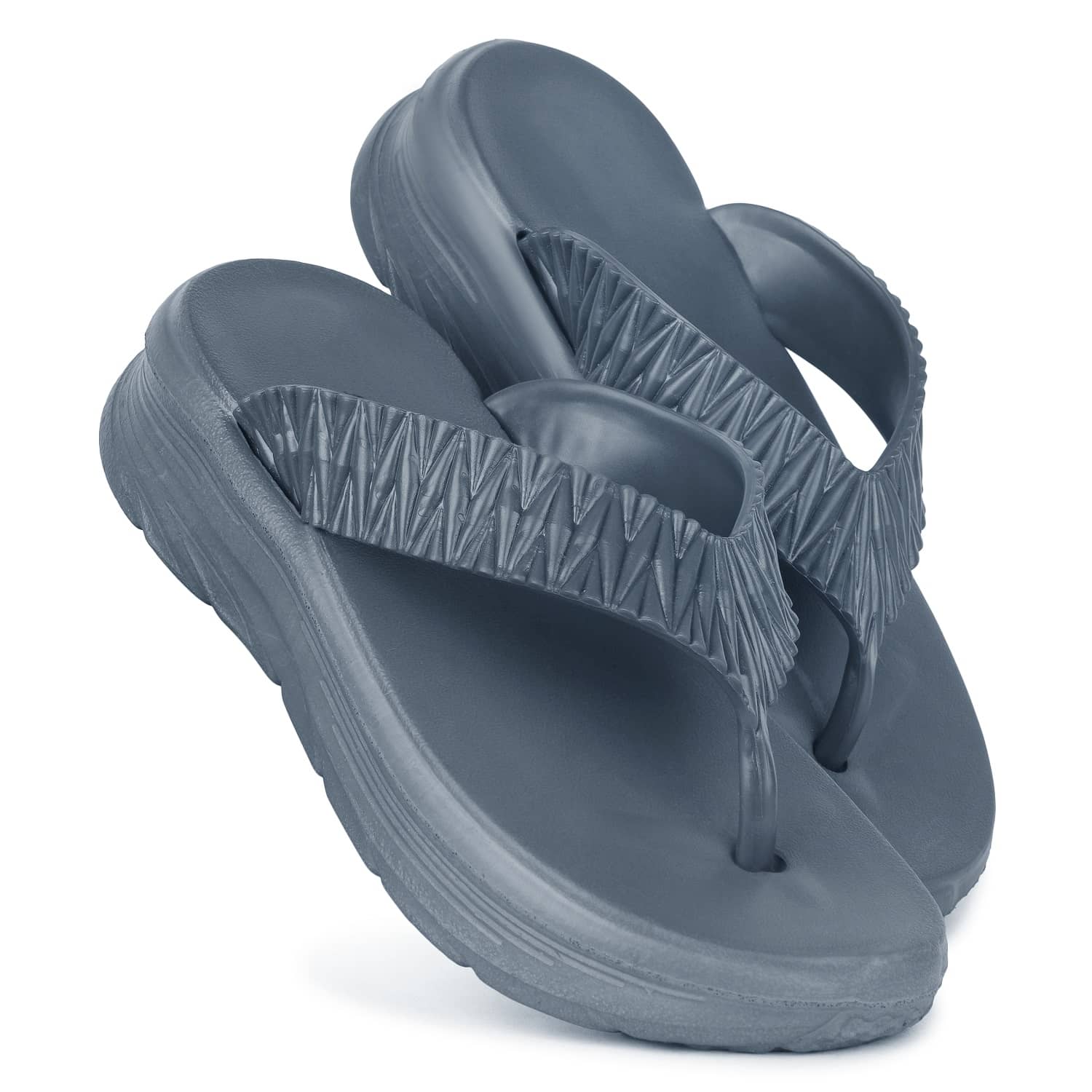 PENNEN Grey Women's Slipper