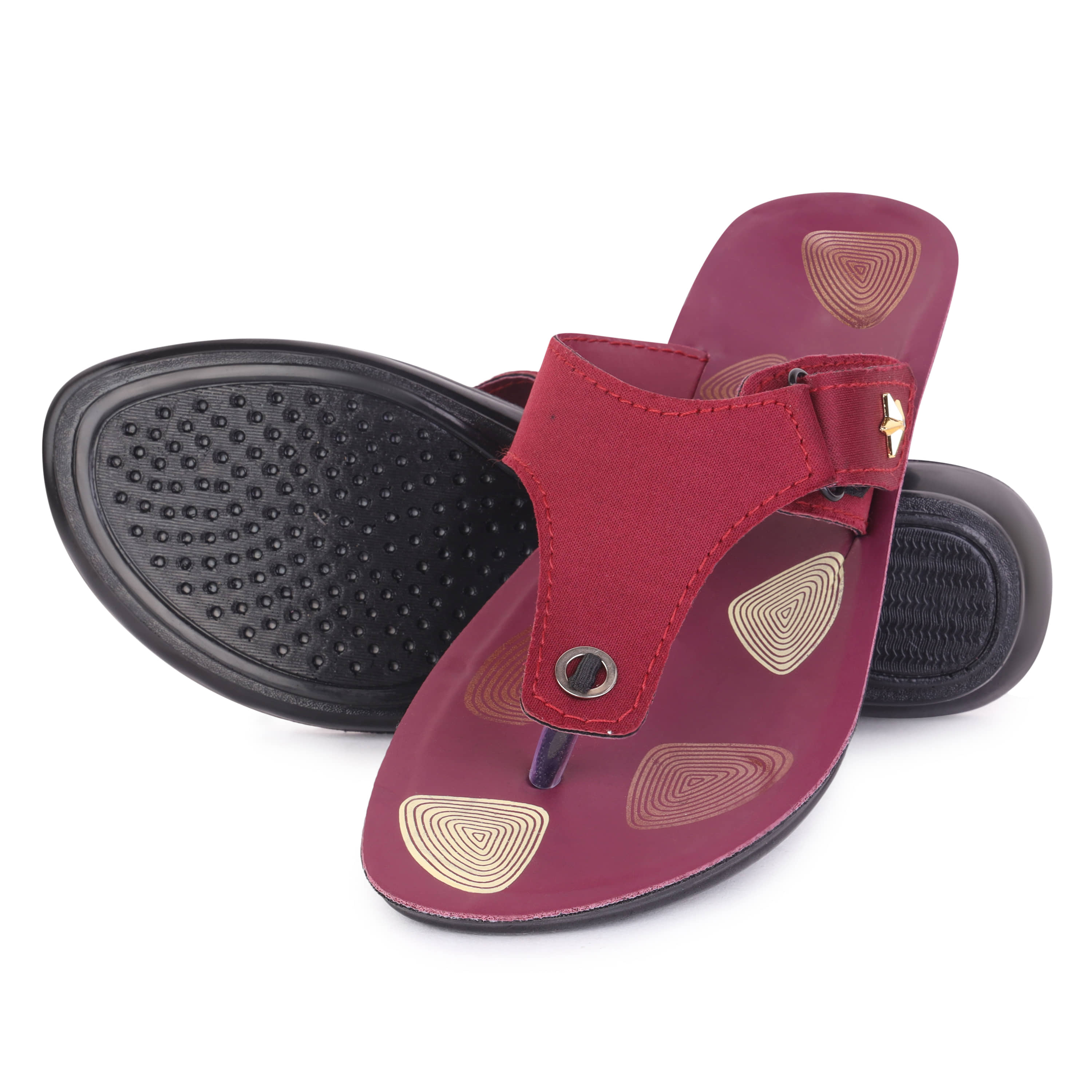PENNEN Maroon Women's Slipper