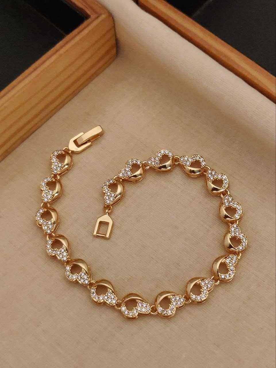 Shivay Fashion  hub Rose Gold Bracelet ( Pack of 1 ) - Bangles & Bracelets | Buy online on ZillyBuy