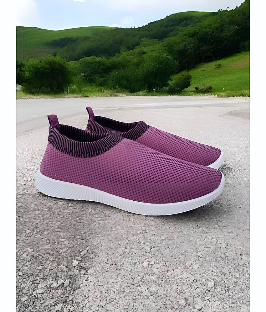Fabbmate Purple Women's Sneakers - Casual Shoes | Buy online on ZillyBuy