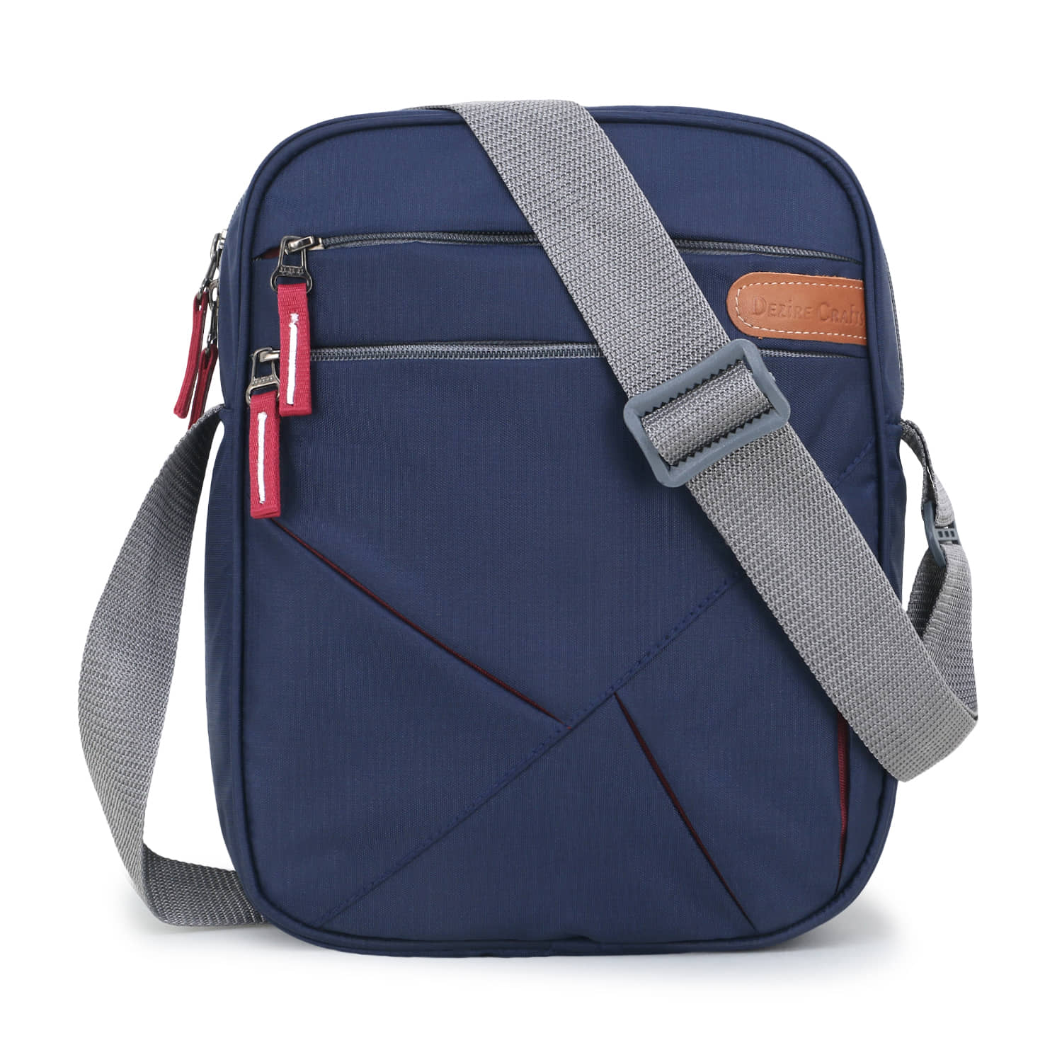 Dezire Crafts Blue Solid Messenger Bag - Handbags | Buy online on ZillyBuy