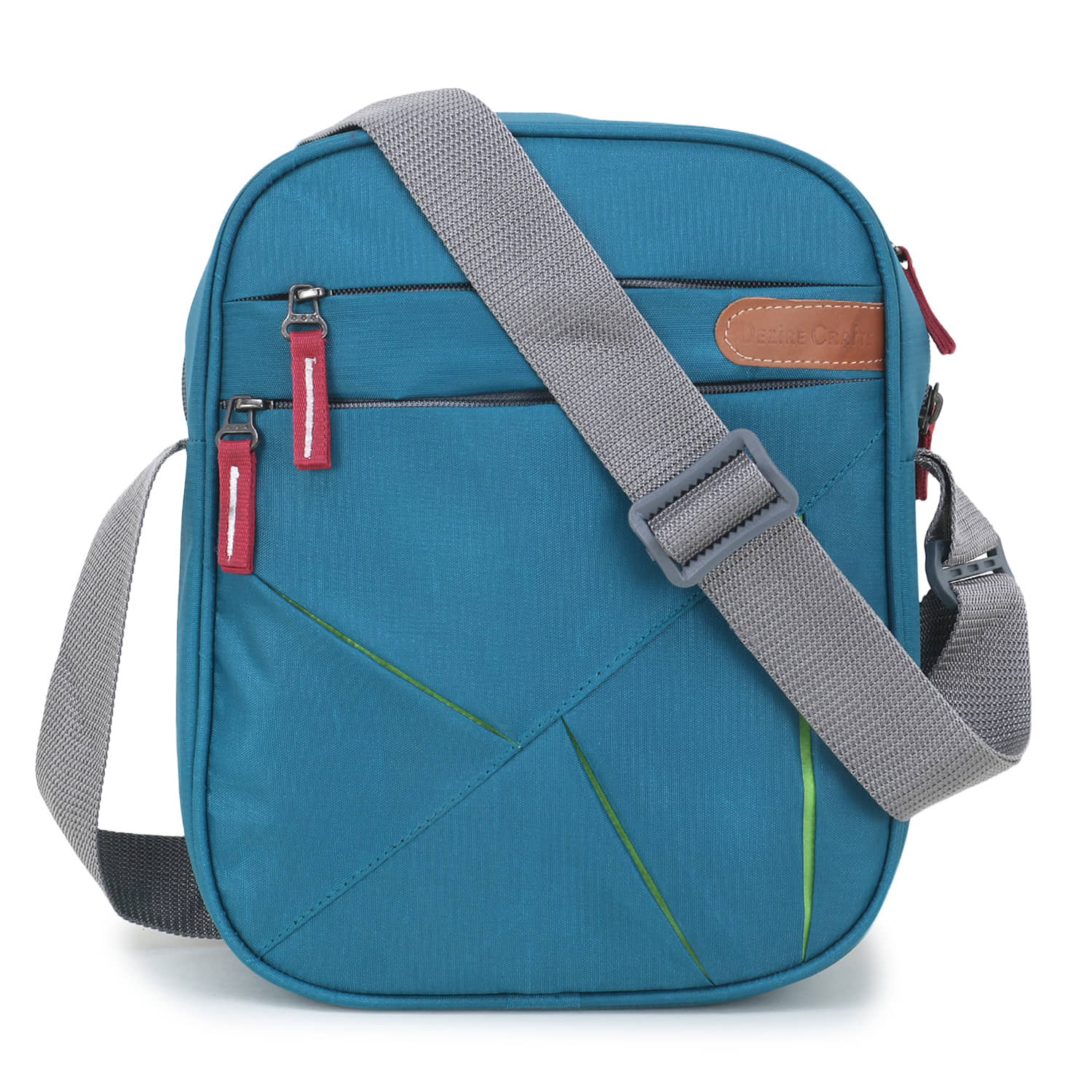 Dezire Crafts Green Solid Messenger Bag - Handbags | Buy online on ZillyBuy