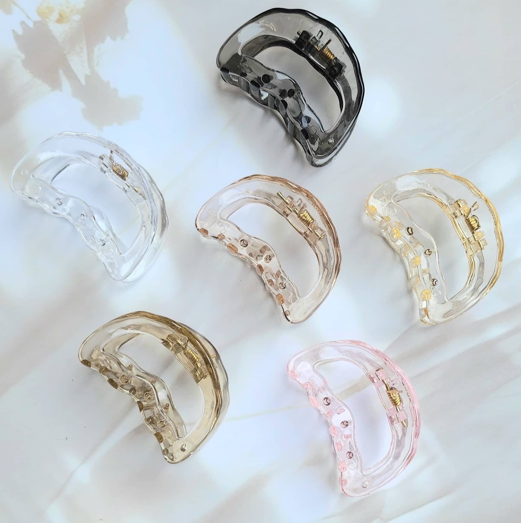 Rhosyn Multi Women's Clutcher ( Pack of 6 ) - Jewellery Sets | Buy online on ZillyBuy