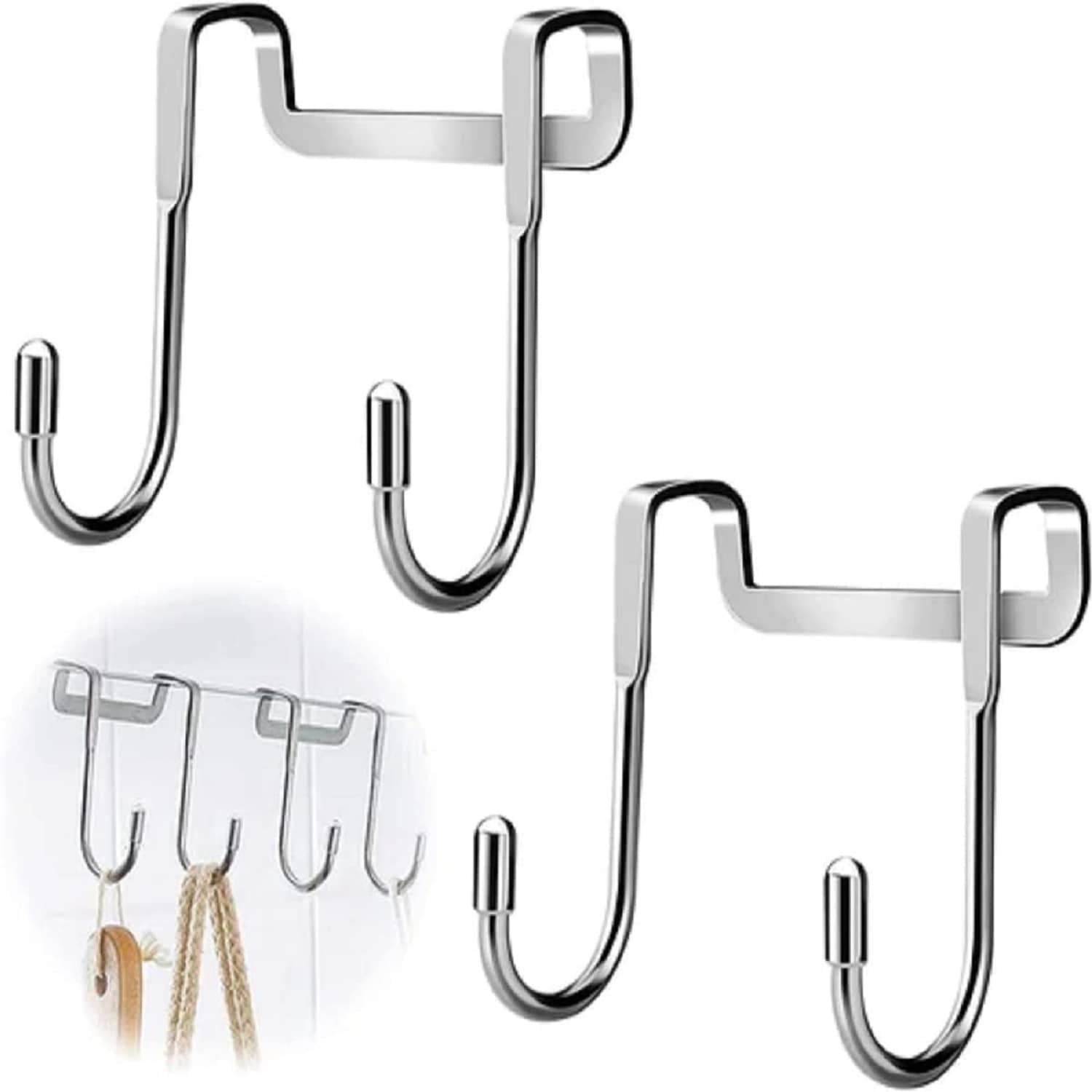 over the door hook, adjustable cabinet hanger, no drill hook, portable hanging rack, foldable door hook, space saving organizer, wardrobe hanger, cabinet door hook, bathroom mirror hook, office desk hanger, home storage hook, removable hook