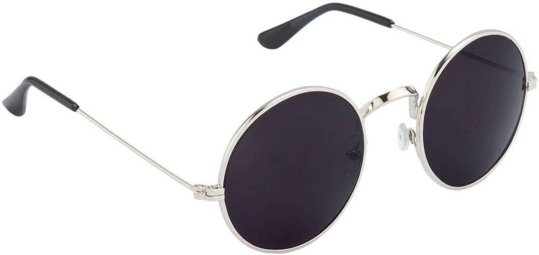 Elligator Black Oval Sunglasses ( Pack of 1 ) - Sunglasses | Buy online on ZillyBuy
