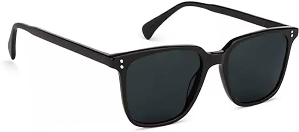 Elligator Black Rectangular Sunglasses ( Pack of 1 ) - Sunglasses | Buy online on ZillyBuy